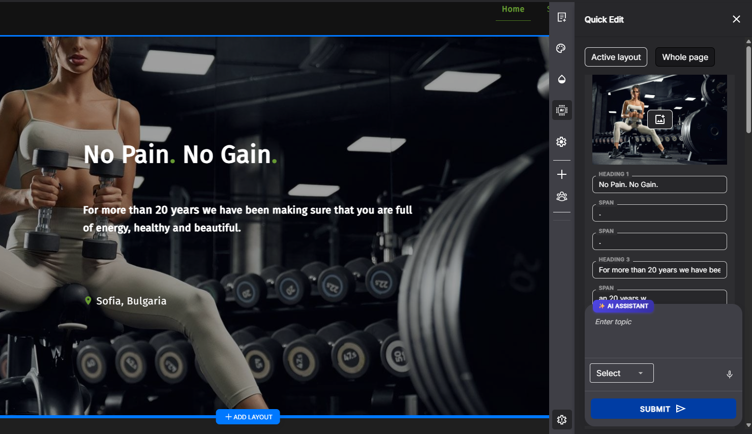 Performance & analytics overview